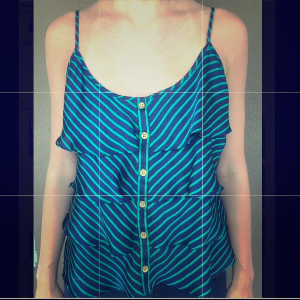 ☀️Forever 21 striped tank top